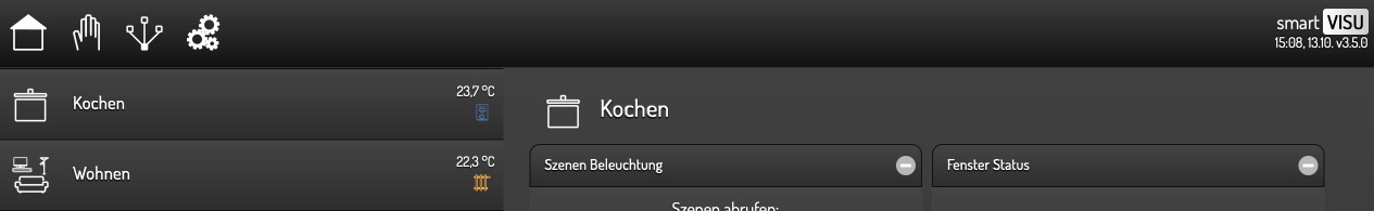 Seite ohne Top Navigation